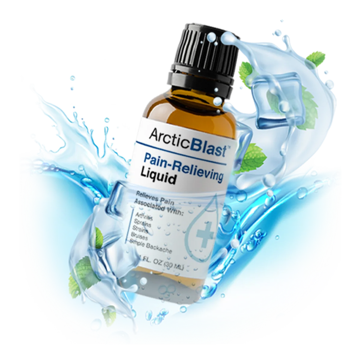 Arctic Blast Longevity & Vitality Support — Front Label